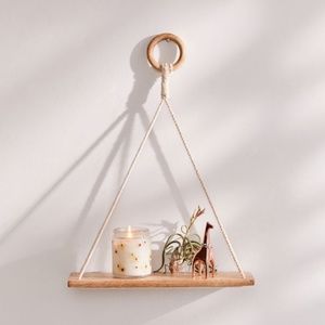 BNWOT⎜UO⎜Elie Macramé Hanging Shelf